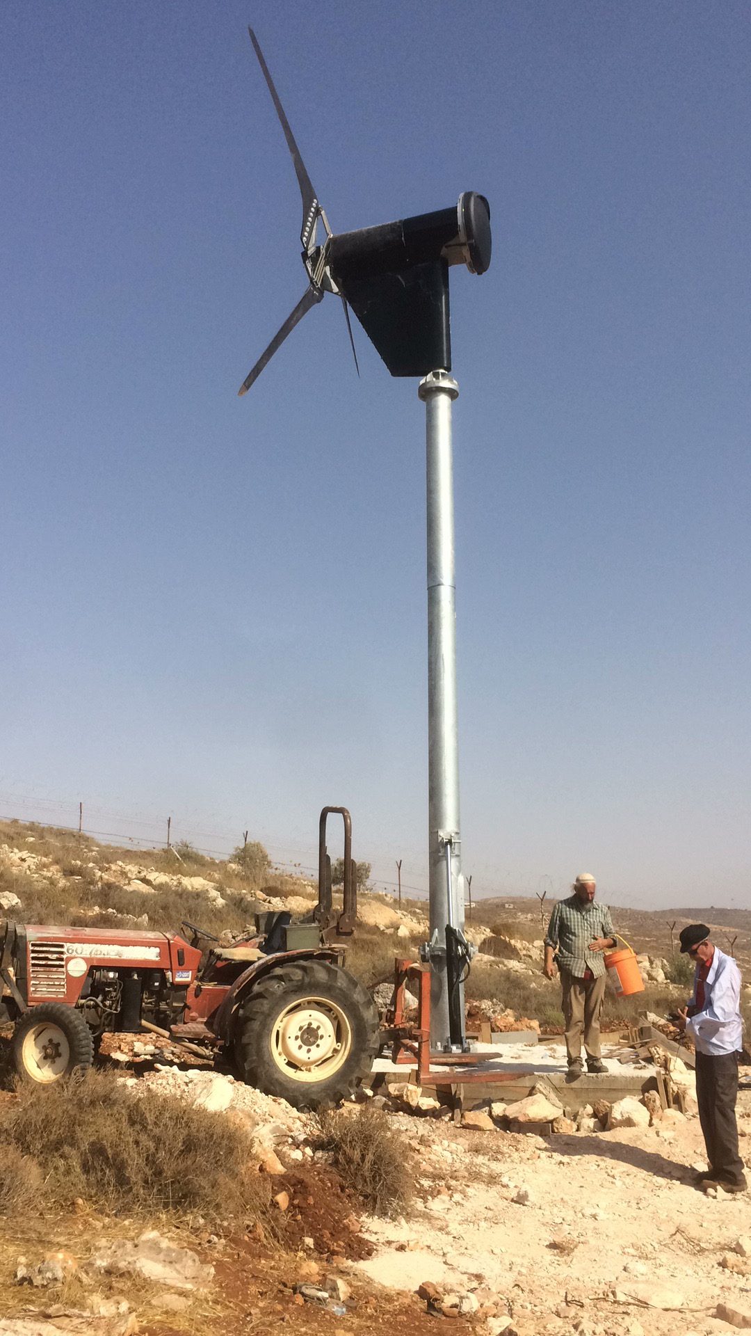 איתמר טורבינה 6 קילואט המערכת מספקת 12,000 קילואט
